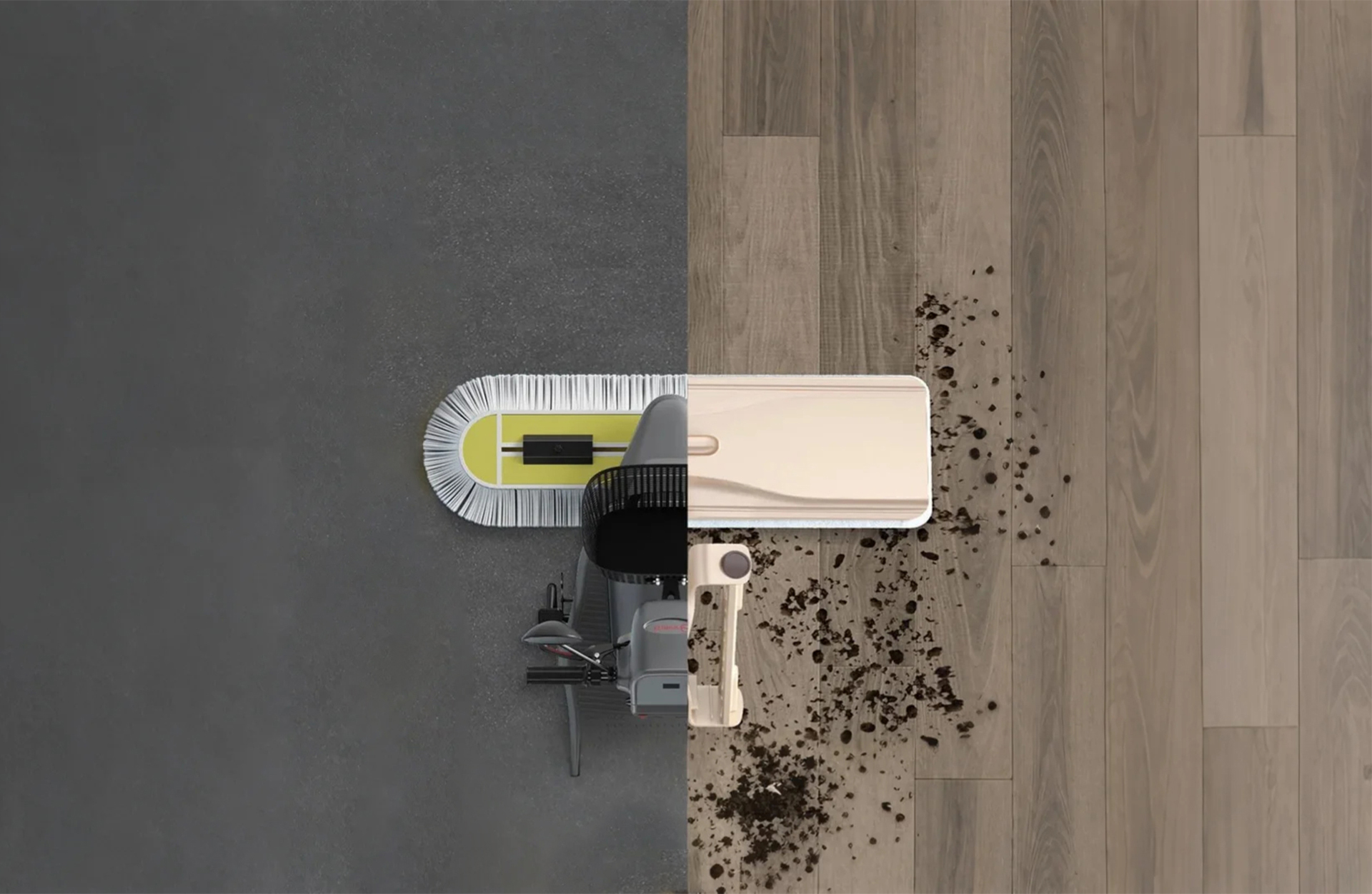 揚(yáng)子塵推車