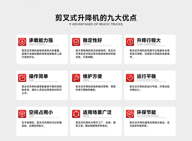 剪叉式升降機(jī)的九大優(yōu)點(diǎn)
