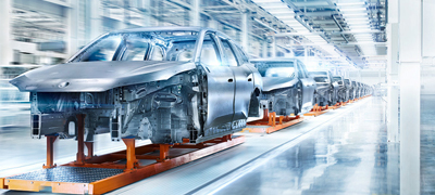 汽車制造工廠清潔場景