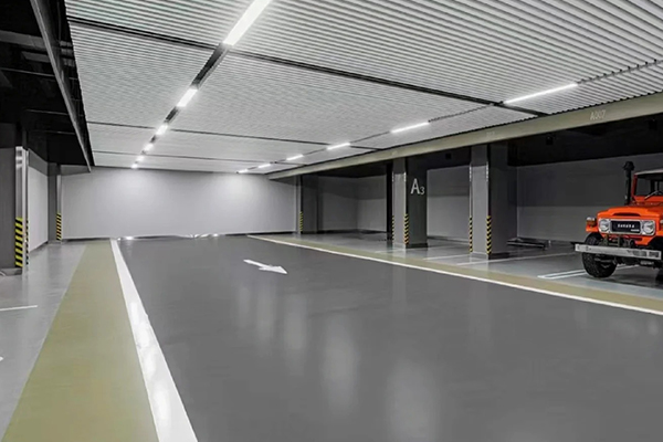 停車場(chǎng)清潔場(chǎng)景