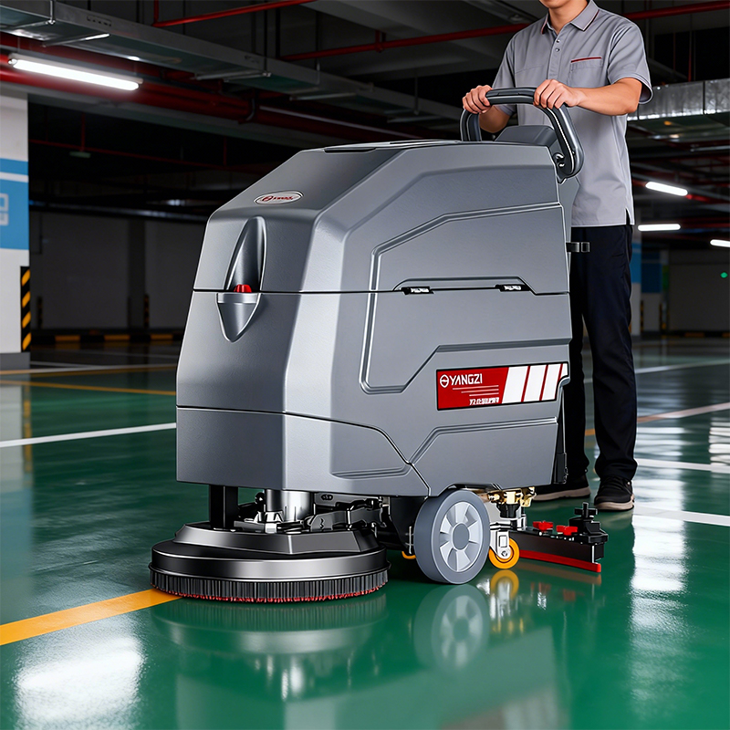 電子車間清潔升級｜樂山希爾電子攜手改款X4自走洗地機，4500㎡潔凈省力雙達標