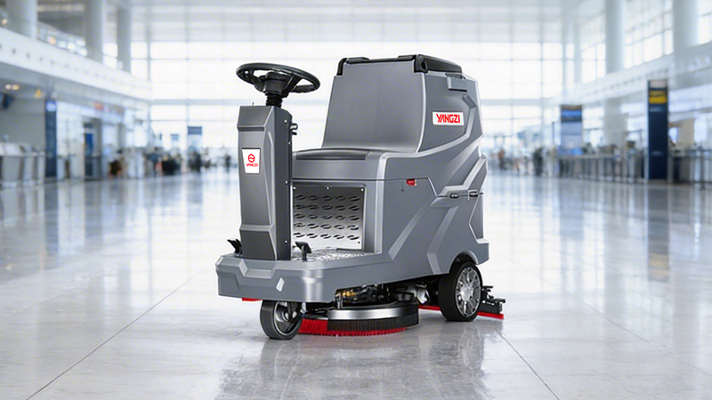 江西冠銳汽車科技有限公司引入揚子X5E，7000平工廠地坪清潔全面提速