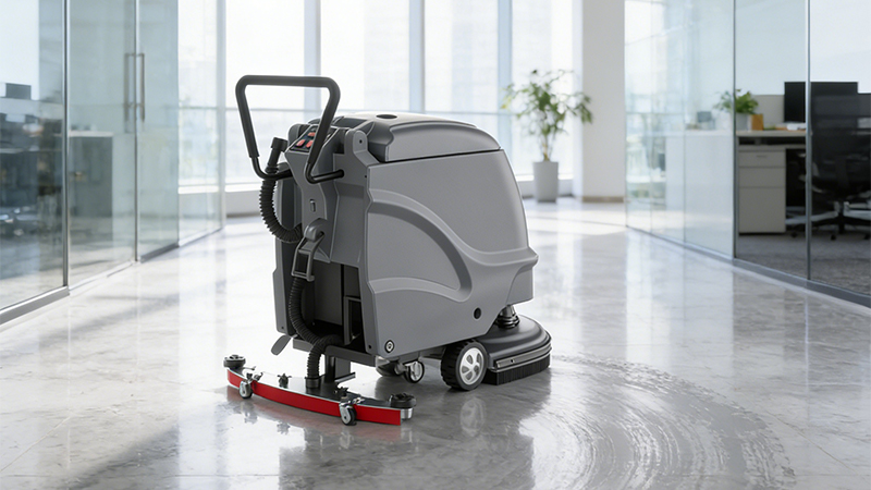 廣東福寧易購超市引入揚子鋰電洗地機，全面提升商場清潔效率